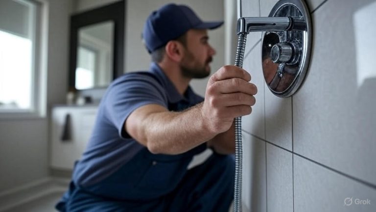 How to Install a Shower Spout