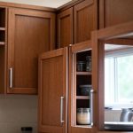 how deep are kitchen cabinets