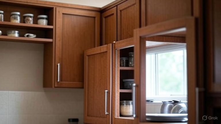 how deep are kitchen cabinets