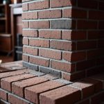 how do i clean bricks on a fireplace