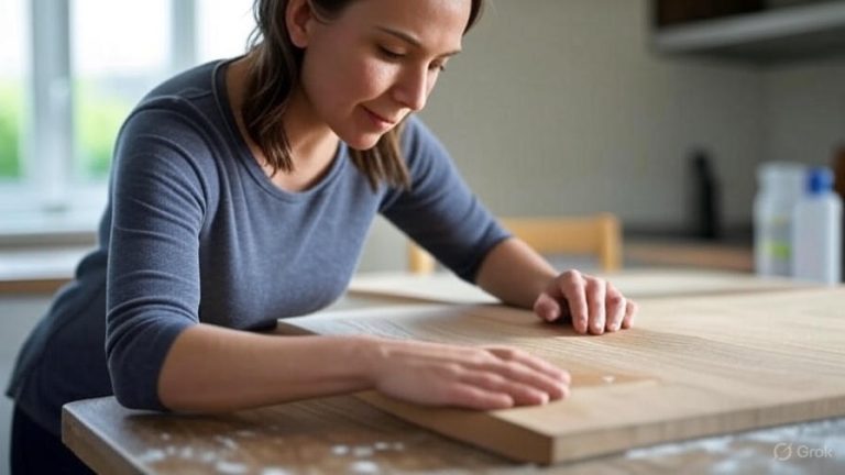 how do i get heat stains out of wood