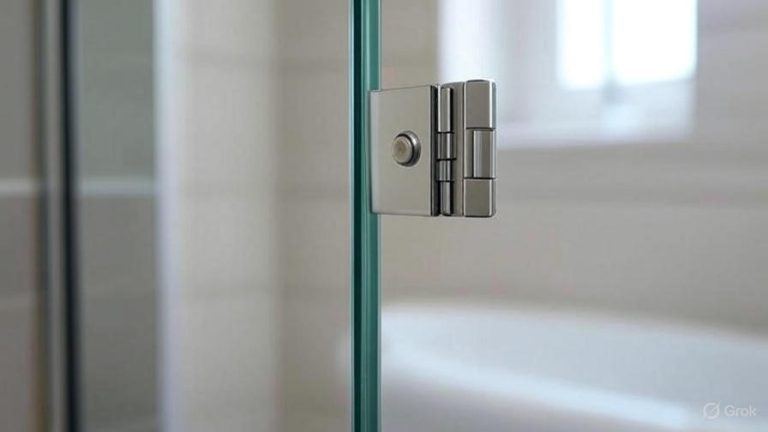how to adjust glass shower door pivot hinge