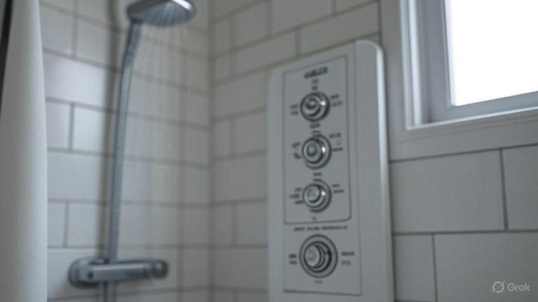 how to adjust hot water in shower