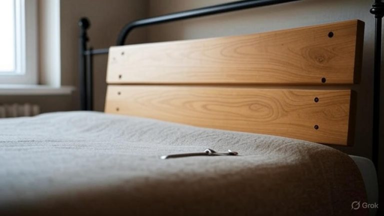 how to attach a headboard to a metal bed frame