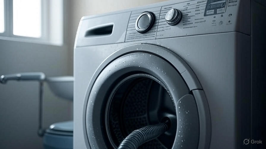 how to drain an lg washing machine