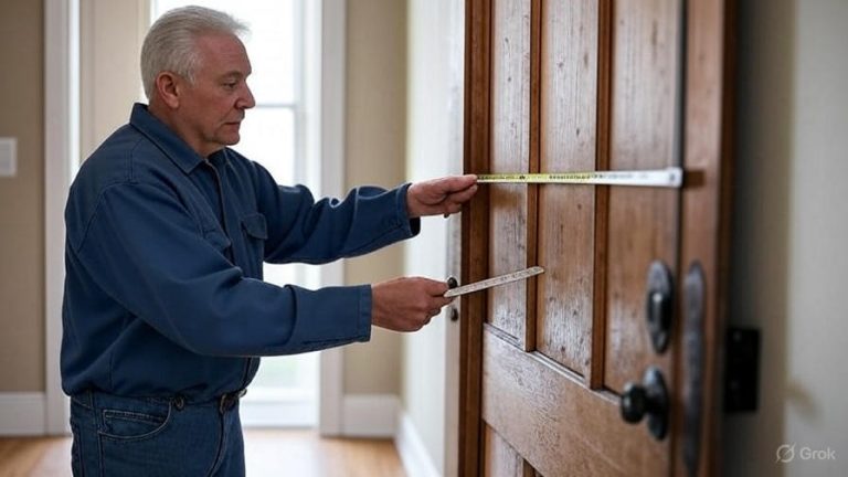 how to measure for a replacement door