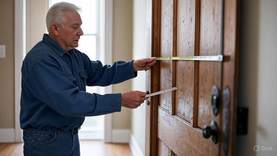 how to measure for a replacement door