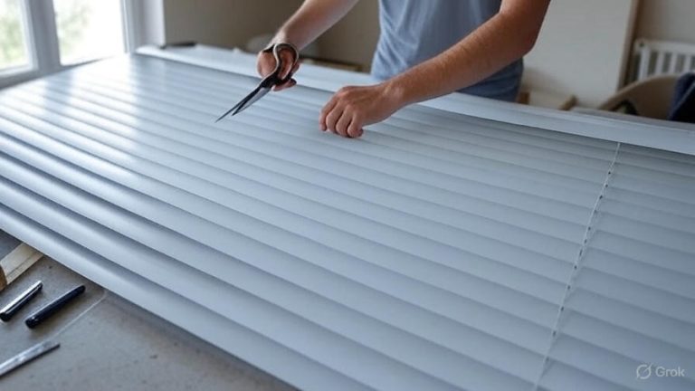 how to shorten cordless mini blinds