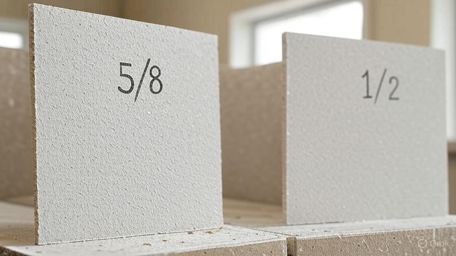 5/8 vs 1/2 Drywall Performance