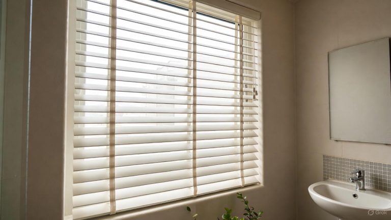 best blinds for bathroom window