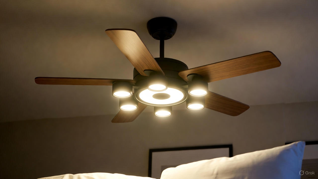best ceiling fan for lighting