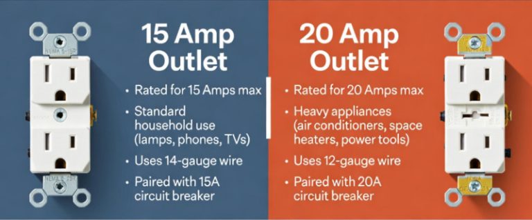 15A vs 20A Outlet