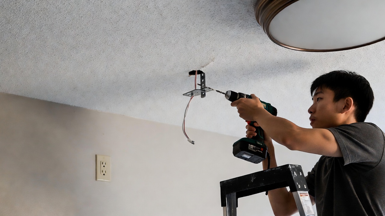 How to Add a Ceiling Light