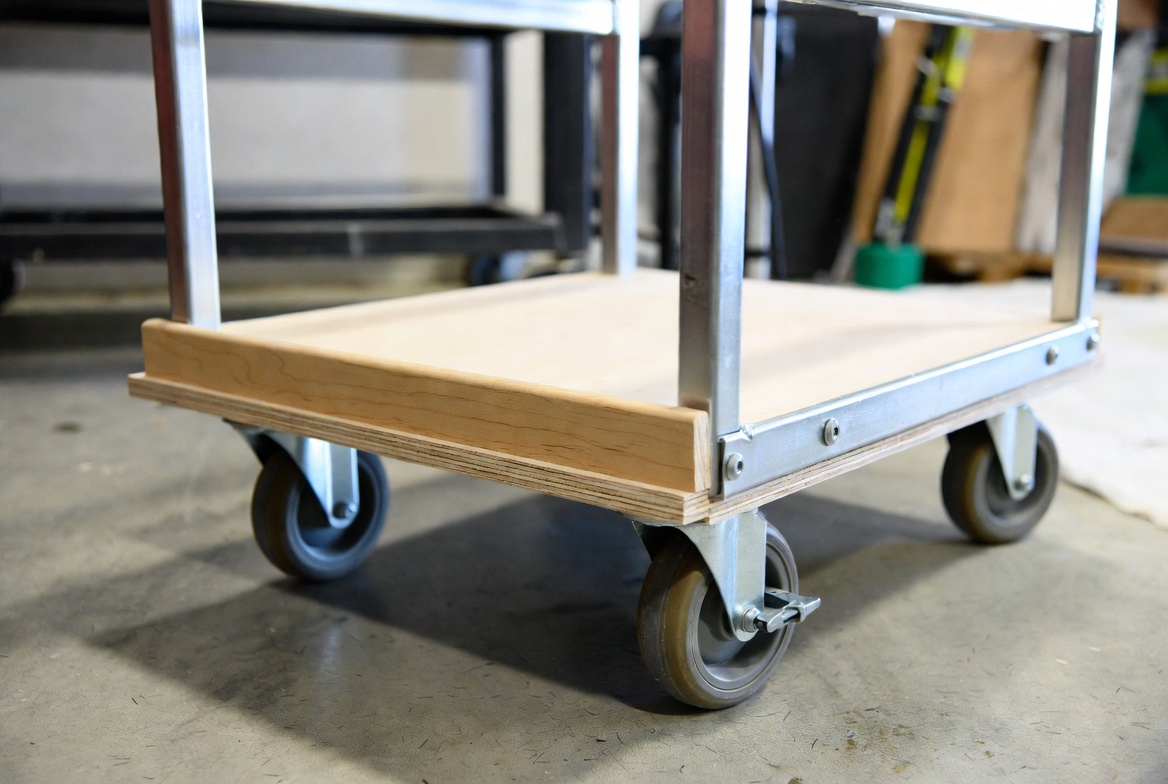 How to Add a Lip to a Rolling Cart