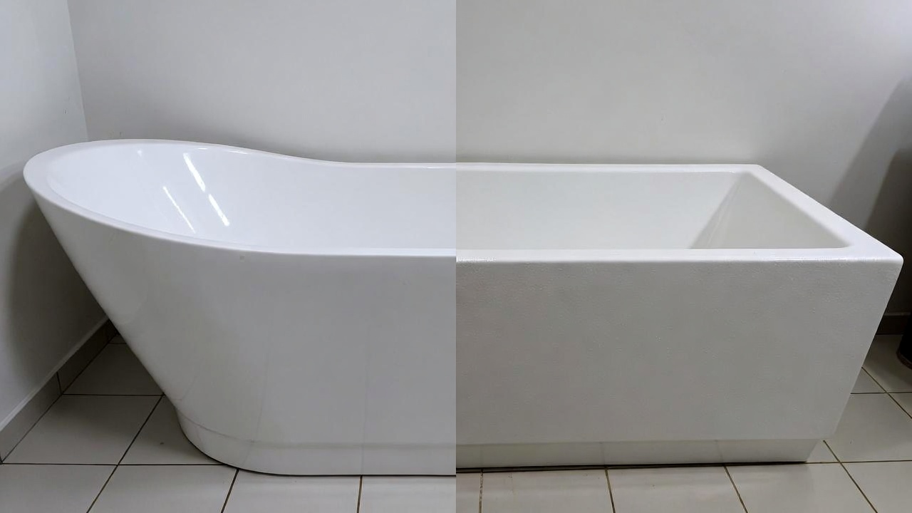 acrylic vs fiberglass tub