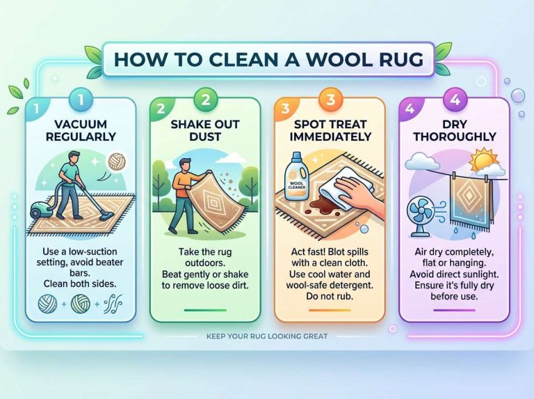 How to Clean a Wool Rug