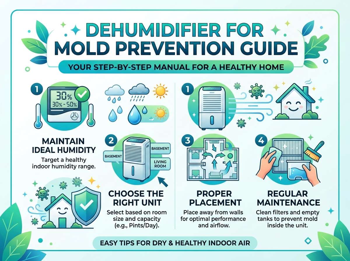 Dehumidifiers for Mold Prevention