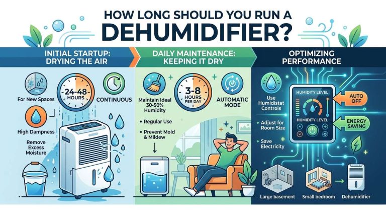 How Long Should You Run a Dehumidifier