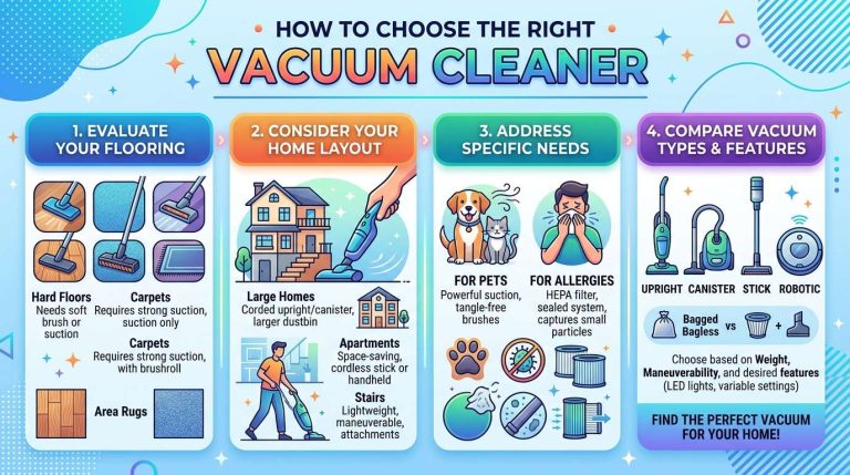 How to Choose the Right Vacuum Cleaner
