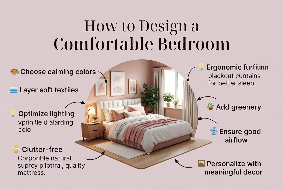 How to Design a Comfortable Bedroom
