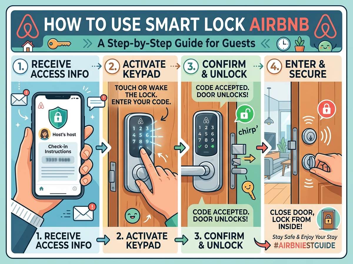 How to Use Smart Lock for Airbnb