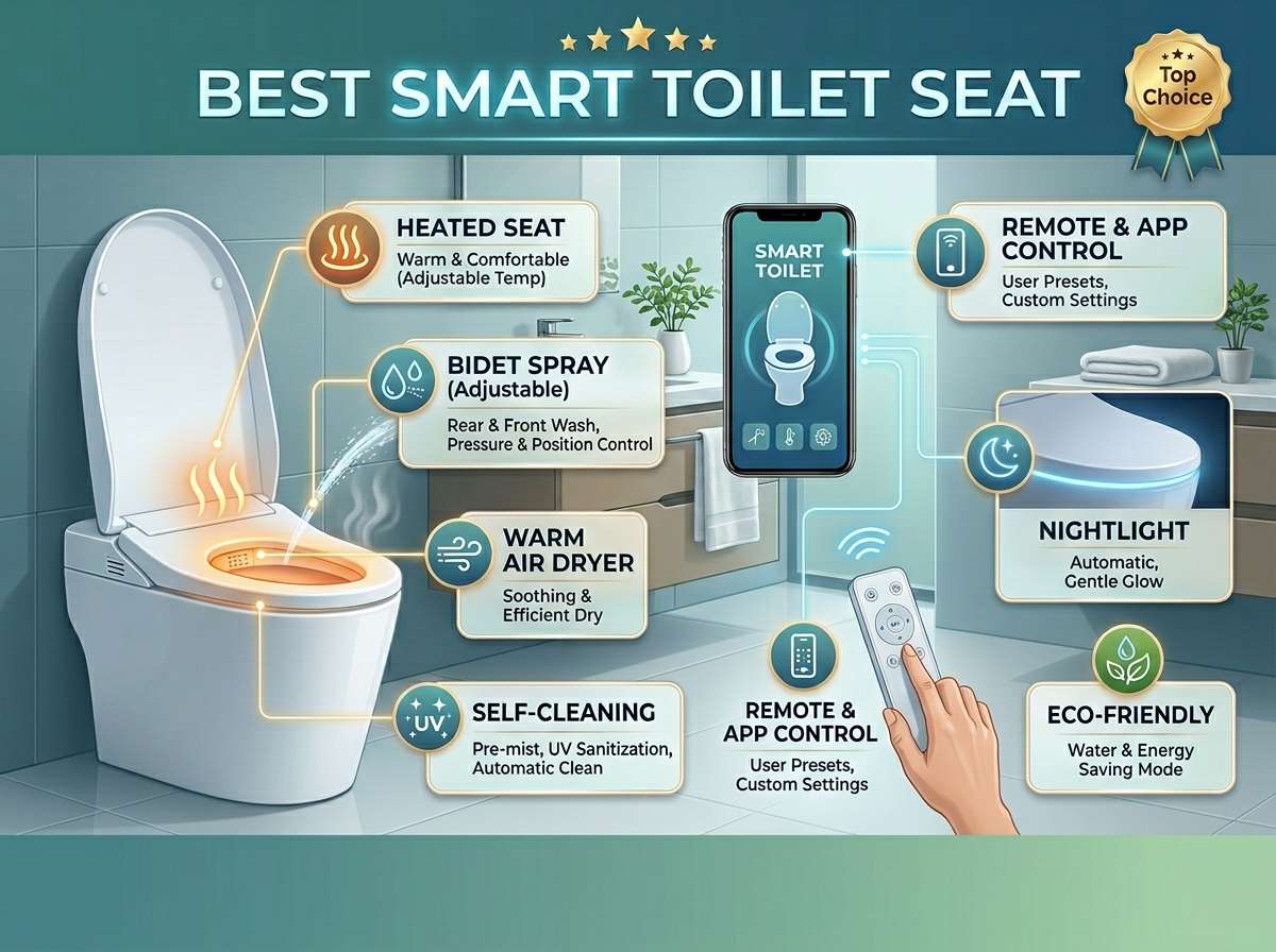 best smart toilet seat