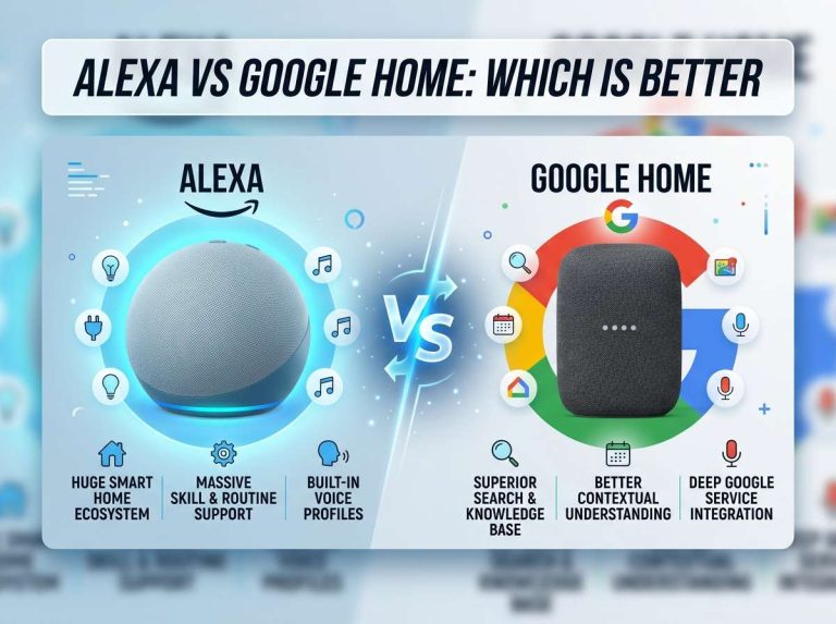 Alexa vs Google Home