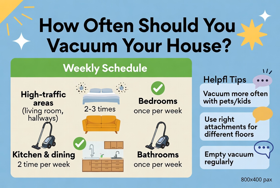 How Often Should You Vacuum Your House