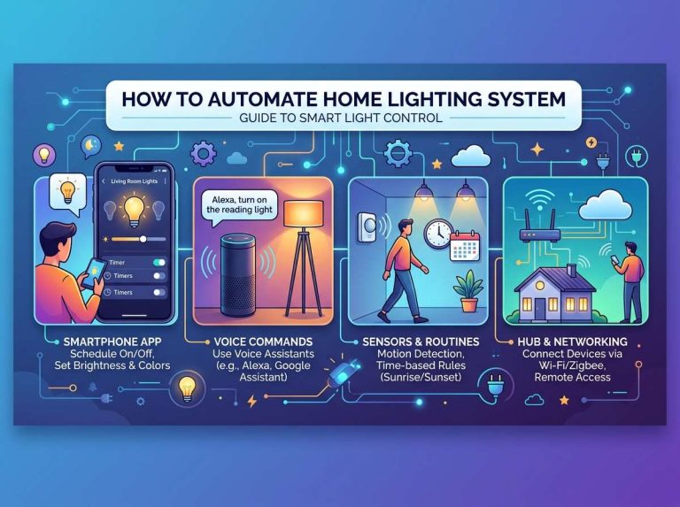How to Automate Your Home Lighting System
