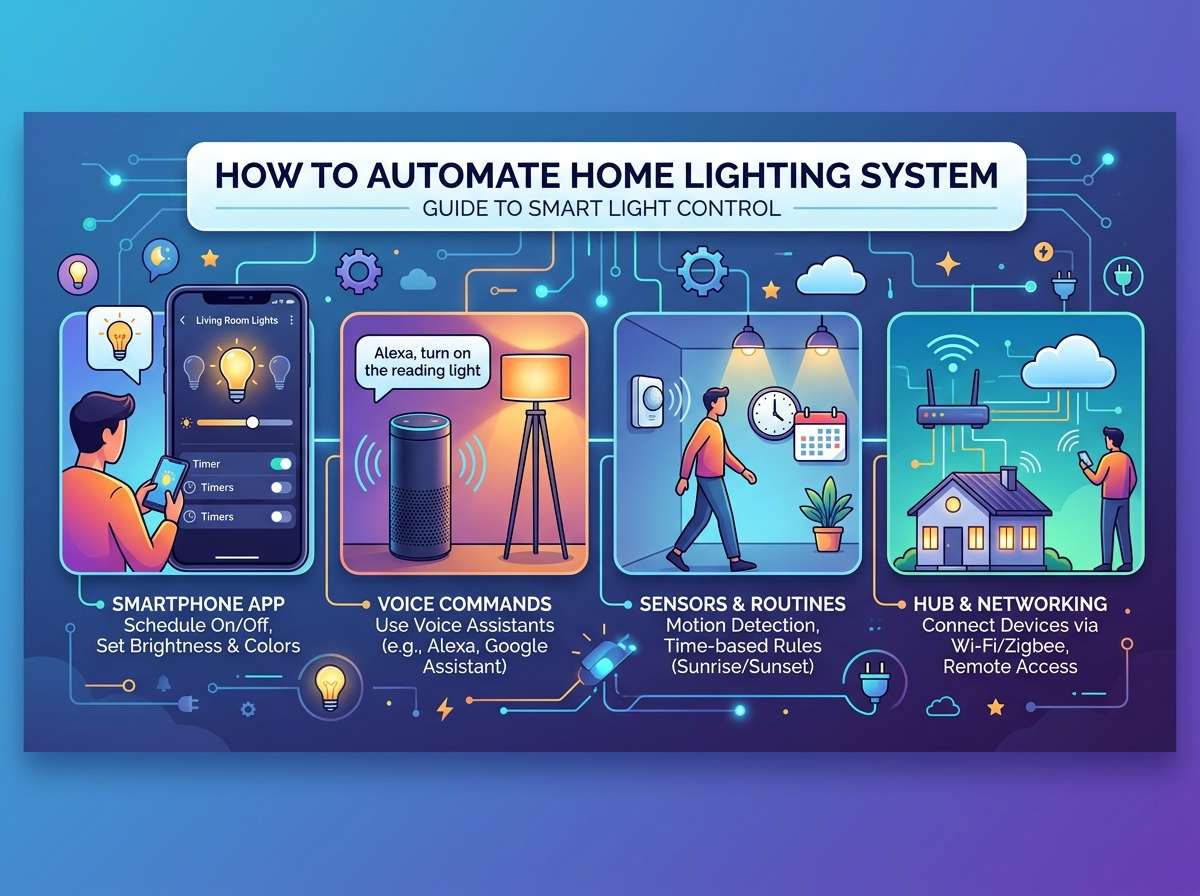 How to Automate Your Home Lighting System