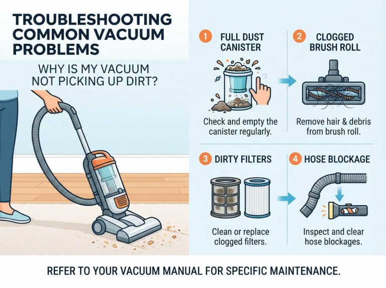 Why Is My Vacuum Not Picking Up Dirt