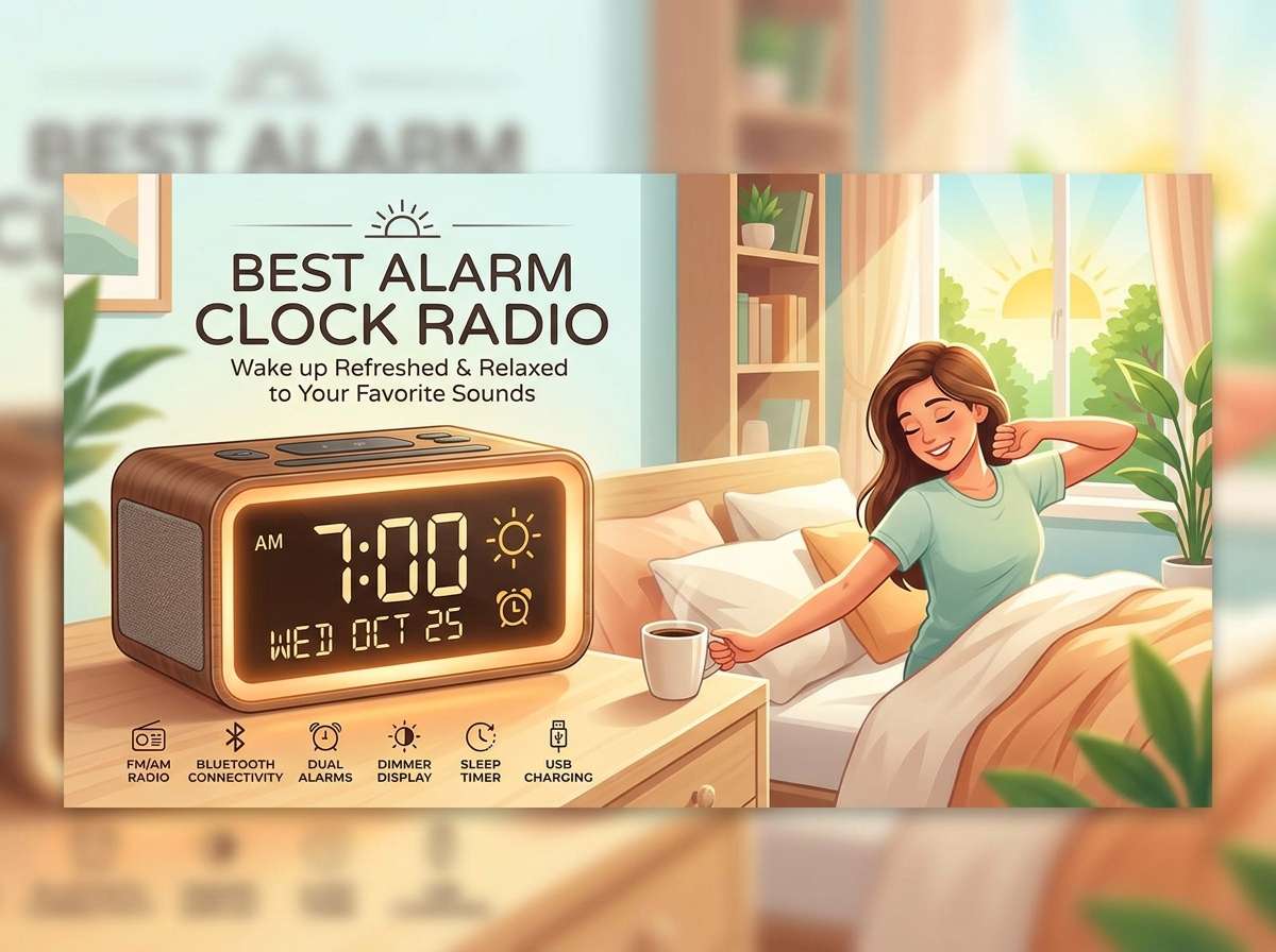best alarm clock radio