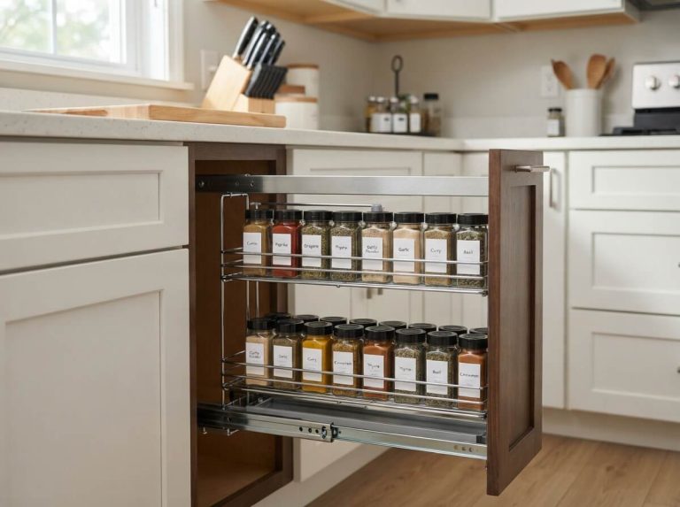 Best Spice Rack for Narrow Cabinets