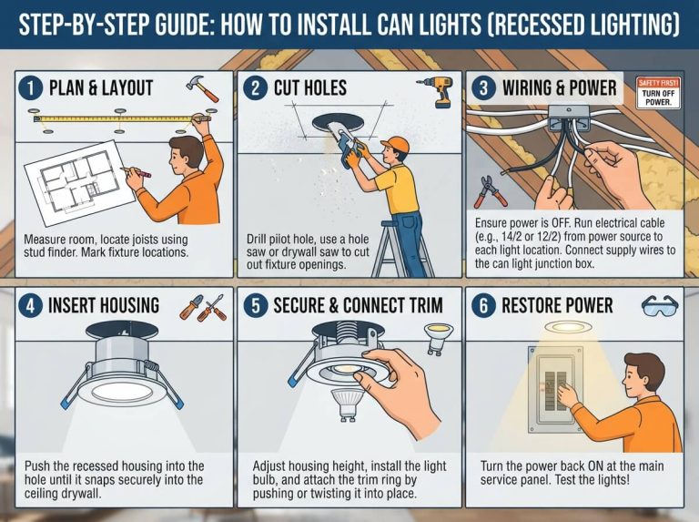 How to Add Can Lights