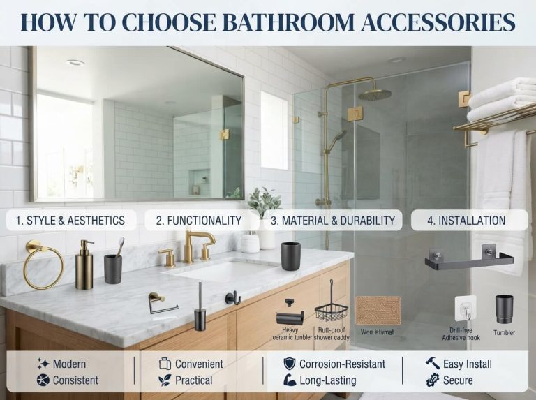 How to Pick the Right Bathroom Accessories
