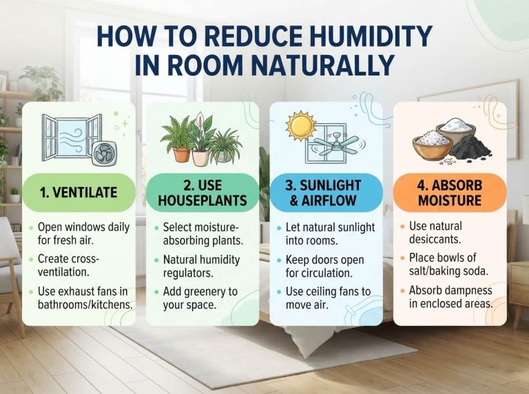 How to Reduce Humidity in Your Room Naturally