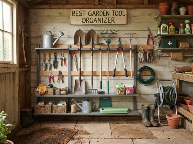 Best Garden Tool Organizer