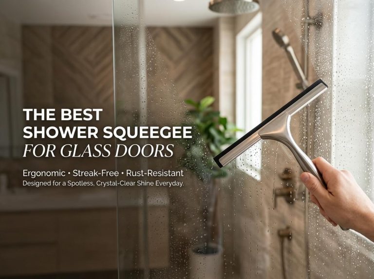Best Shower Squeegee for Glass Doors