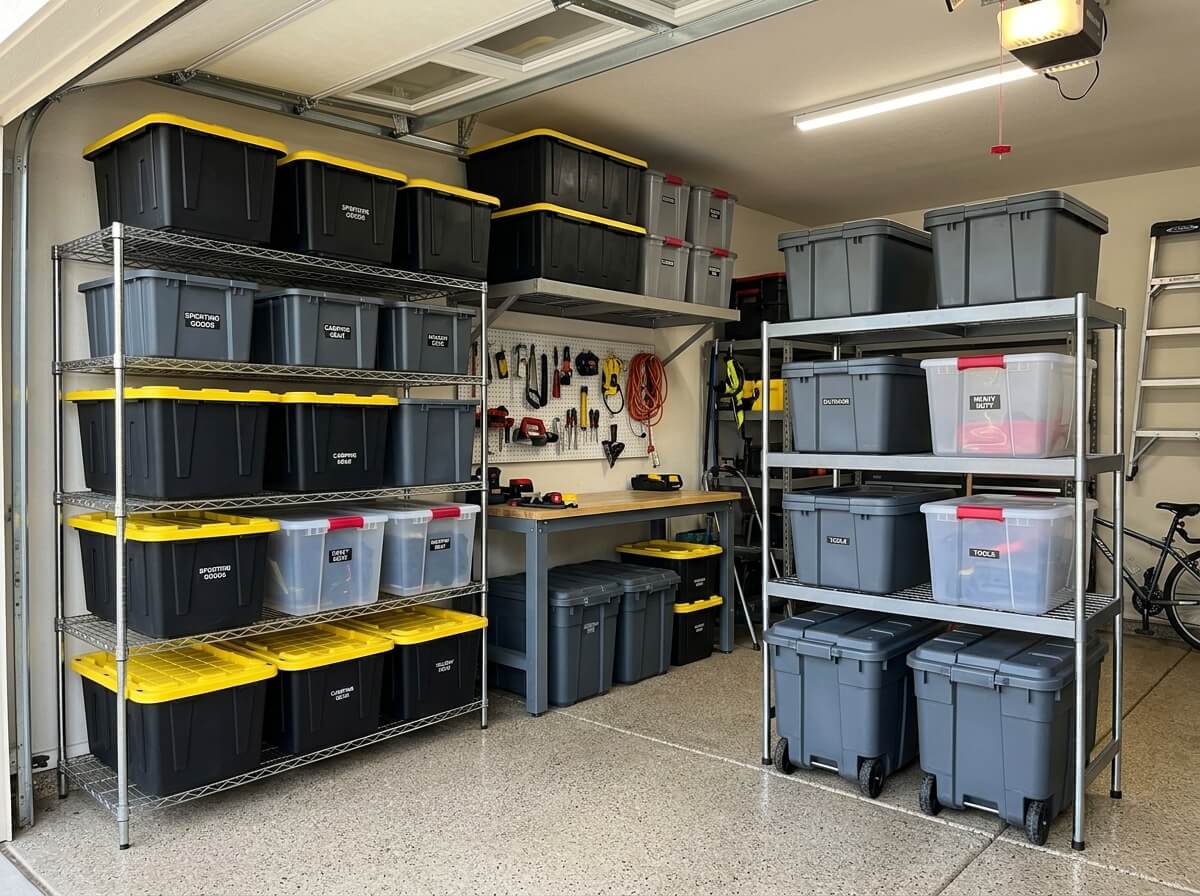 Best Storage Bins With Lids for Garage