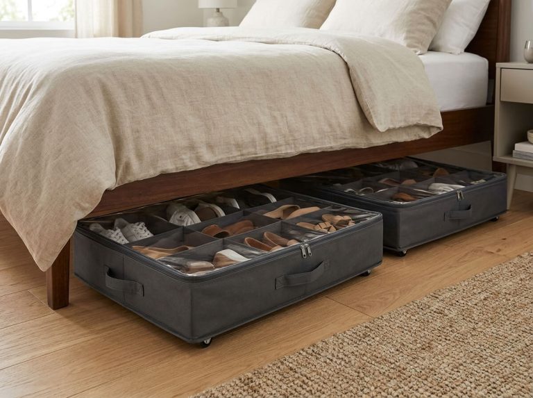 Best Under Bed Shoe Storage
